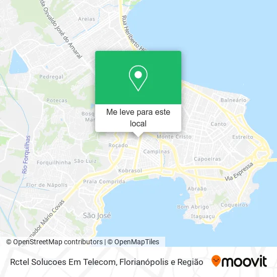 Rctel Solucoes Em Telecom mapa
