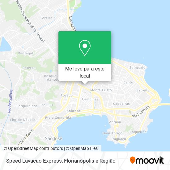 Speed Lavacao Express mapa