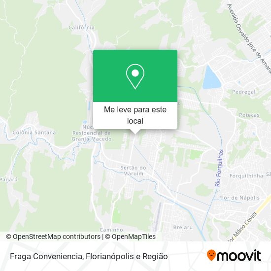 Fraga Conveniencia mapa