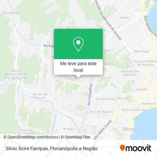 Silvio Scire Farripas mapa