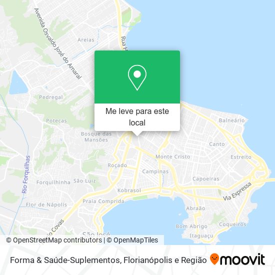 Forma & Saúde-Suplementos mapa