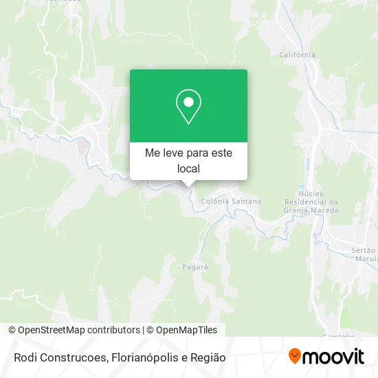 Rodi Construcoes mapa