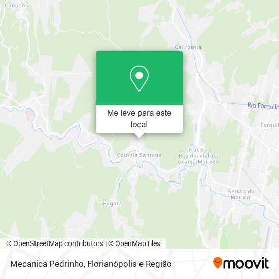 Mecanica Pedrinho mapa