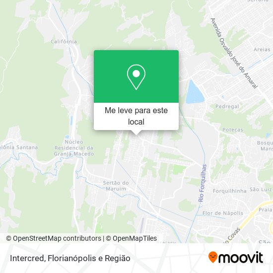 Intercred mapa