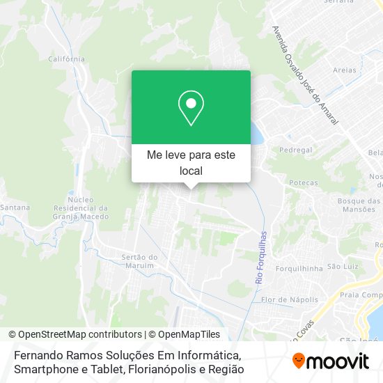 Fernando Ramos Soluções Em Informática, Smartphone e Tablet mapa