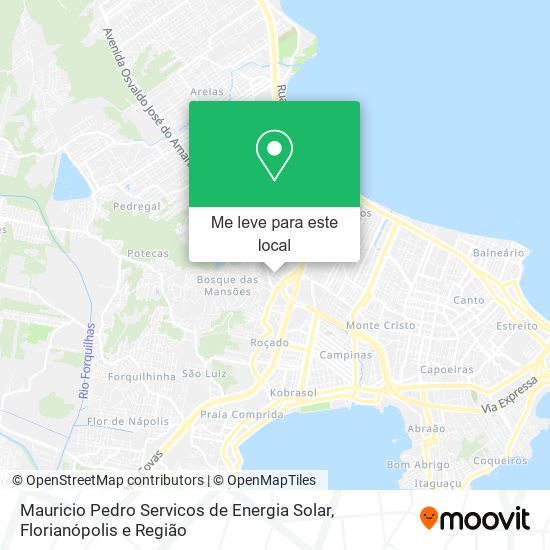 Mauricio Pedro Servicos de Energia Solar mapa