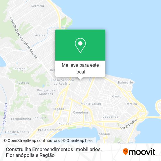 Construilha Empreendimentos Imobiliarios mapa