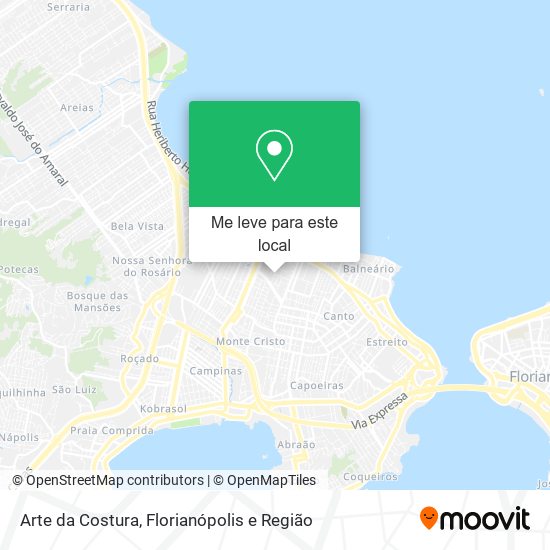 Arte da Costura mapa