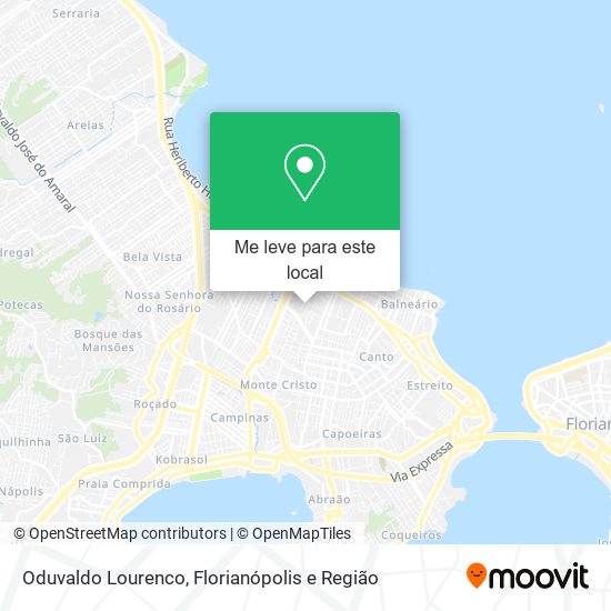 Oduvaldo Lourenco mapa