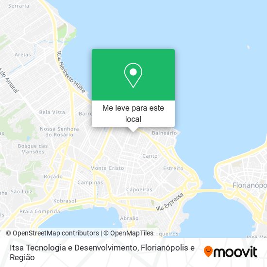 Itsa Tecnologia e Desenvolvimento mapa