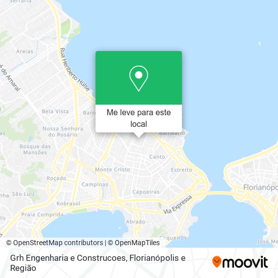 Grh Engenharia e Construcoes mapa