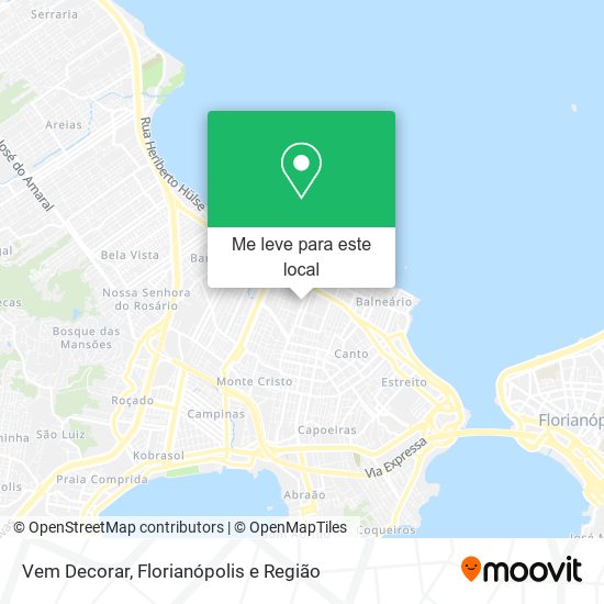 Vem Decorar mapa