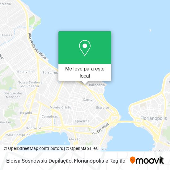 Eloisa Sosnowski Depilação mapa