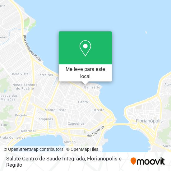 Salute Centro de Saude Integrada mapa