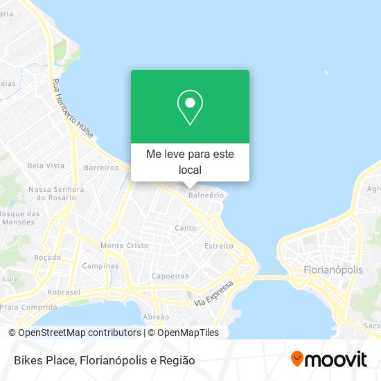 Bikes Place mapa