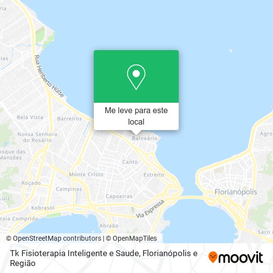 Tk Fisioterapia Inteligente e Saude mapa