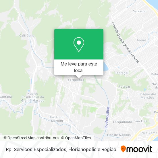 Rpl Servicos Especializados mapa