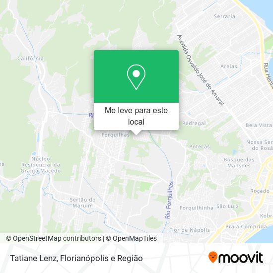 Tatiane Lenz mapa