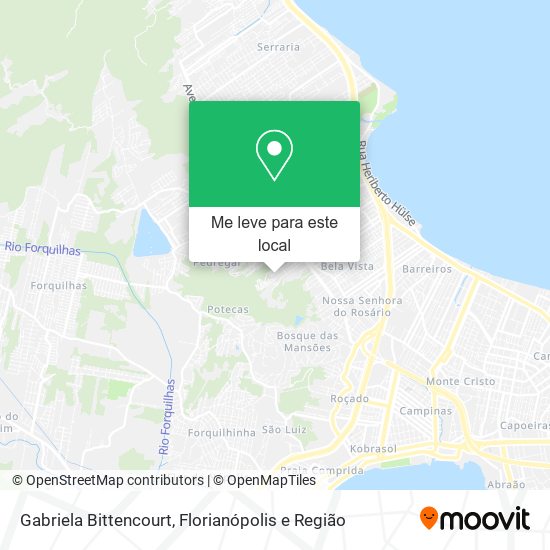 Gabriela Bittencourt mapa
