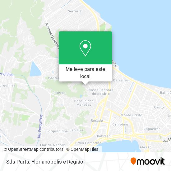Sds Parts mapa