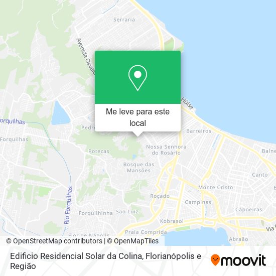 Edificio Residencial Solar da Colina mapa