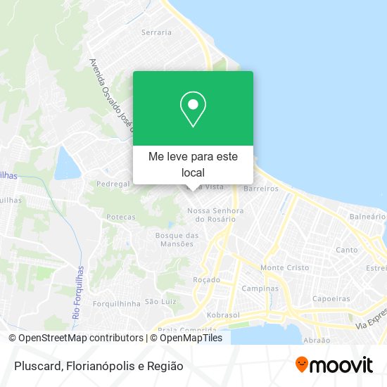 Pluscard mapa