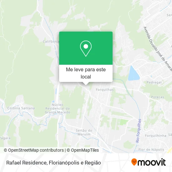 Rafael Residence mapa