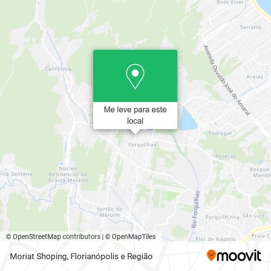 Moriat Shoping mapa