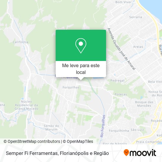 Semper Fi Ferramentas mapa