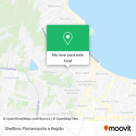 Shellbox mapa