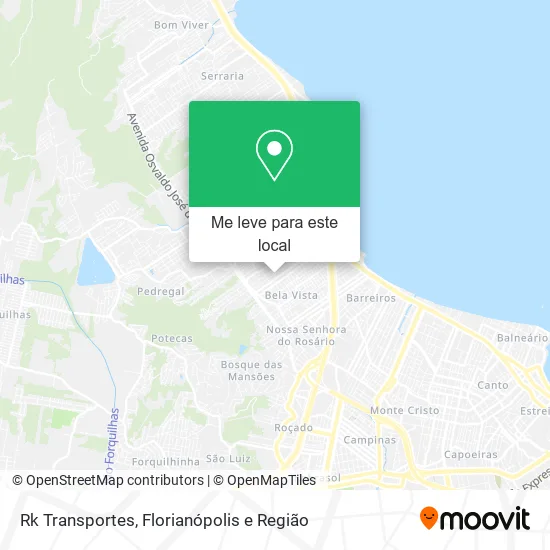 Rk Transportes mapa