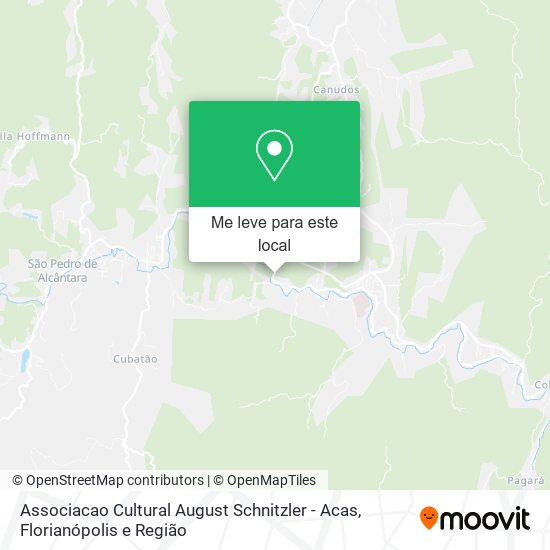 Associacao Cultural August Schnitzler - Acas mapa