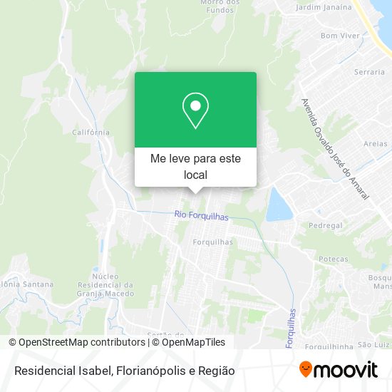 Residencial Isabel mapa