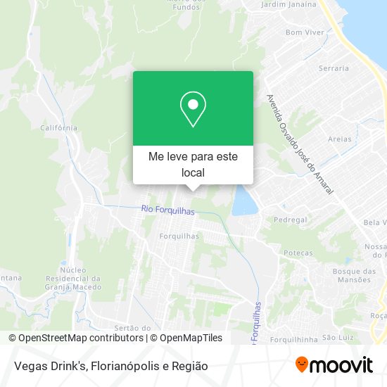 Vegas Drink's mapa
