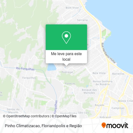 Pinho Climatizacao mapa