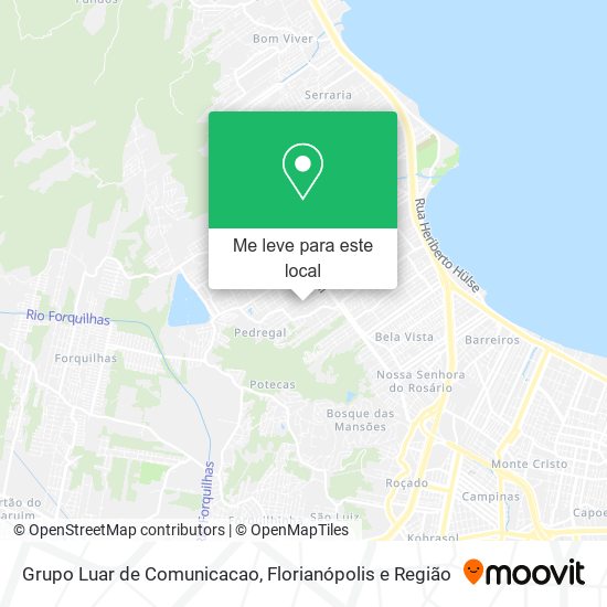 Grupo Luar de Comunicacao mapa