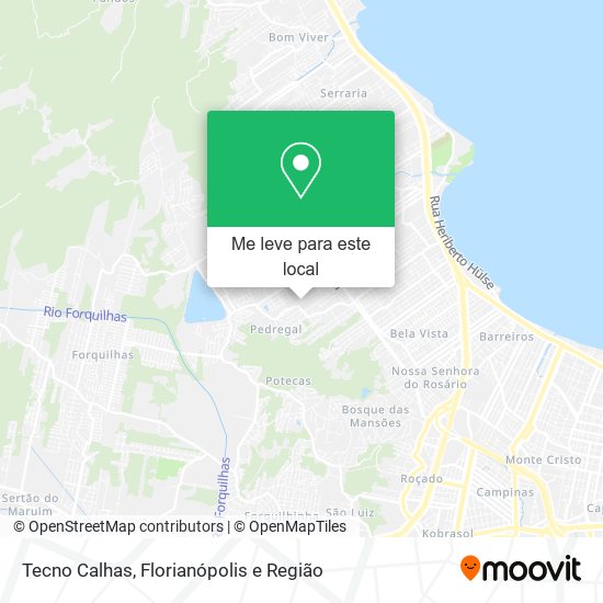 Tecno Calhas mapa