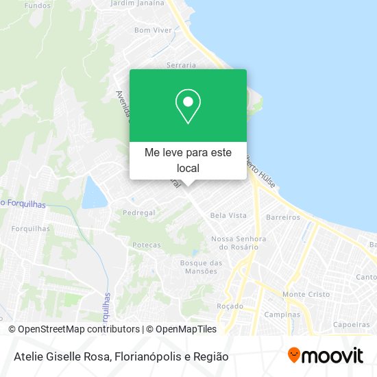Atelie Giselle Rosa mapa