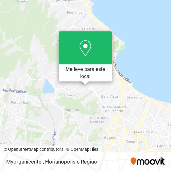 Myorganicenter mapa