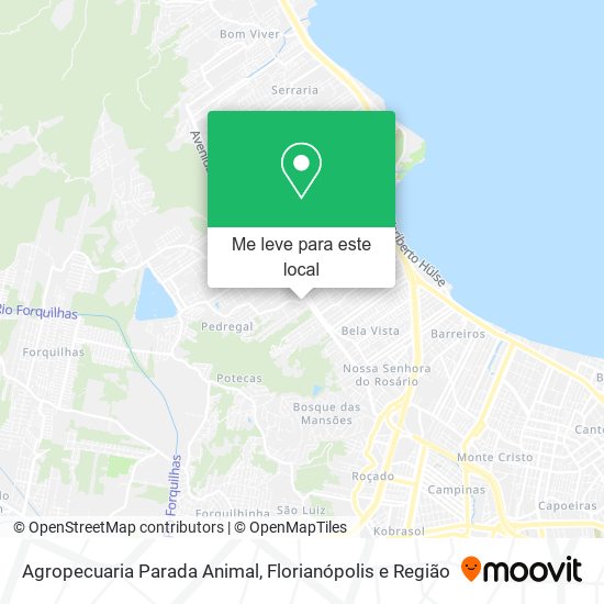 Agropecuaria Parada Animal mapa