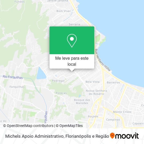 Michels Apoio Administrativo mapa