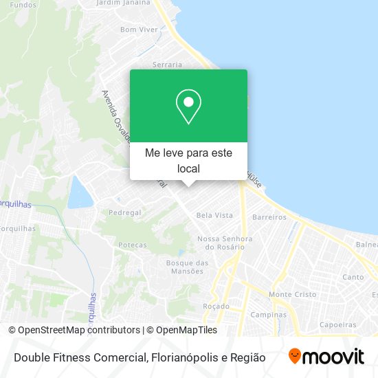 Double Fitness Comercial mapa