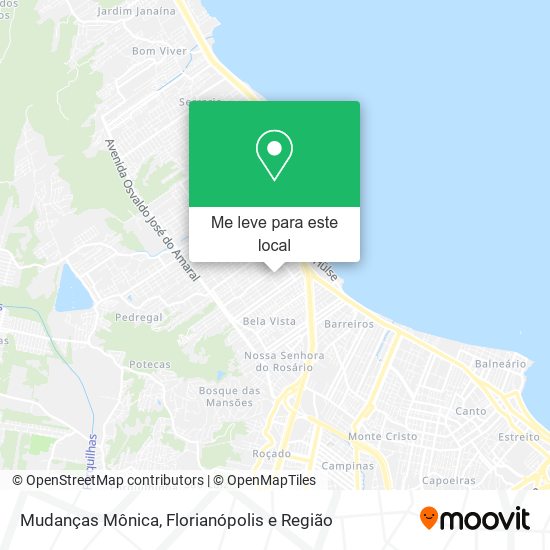 Mudanças Mônica mapa