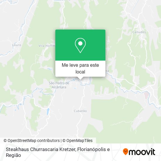 Steakhaus Churrascaria Kretzer mapa