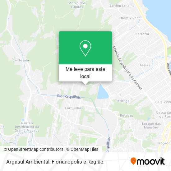 Argasul Ambiental mapa