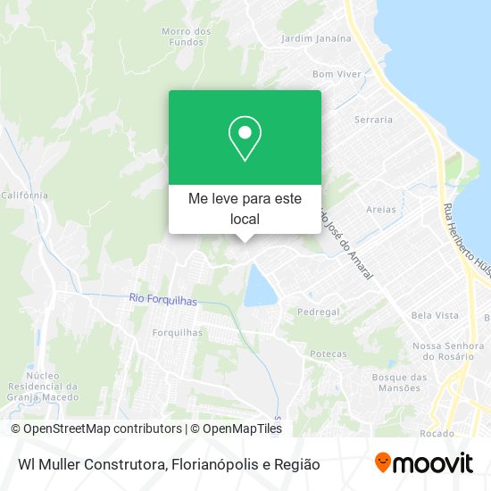 Wl Muller Construtora mapa