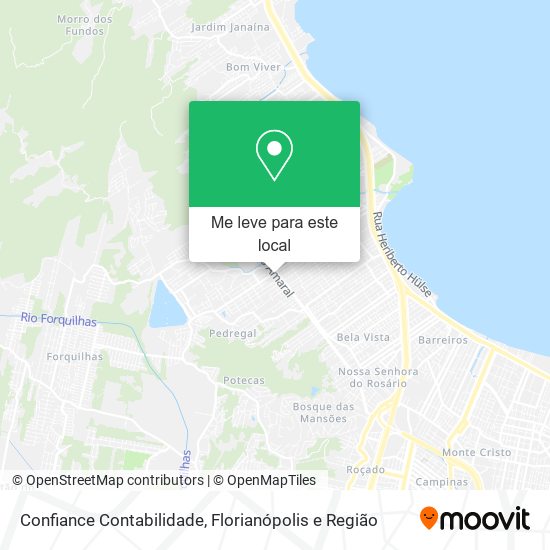 Confiance Contabilidade mapa