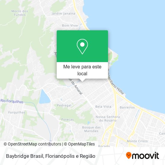 Baybridge Brasil mapa