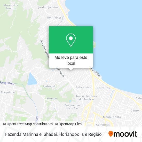 Fazenda Marinha el Shadai mapa