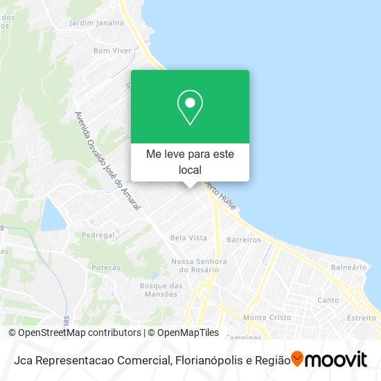 Jca Representacao Comercial mapa